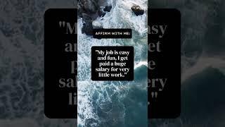 Say this #affirmation to manifest an easy, fun, high-paying #job  | #shorts #short