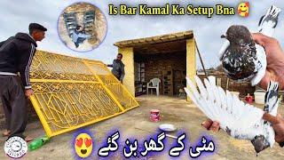 Breeding Setup Me Mud House Bn Gye  اس بار کبوتر کے پروں کا نقصان ہو گیا 