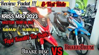 Modenas Kriss MR3 2023 Review Padat!!! & Test Ride, Moto Terpaling Rahmah & Marhaen!!!