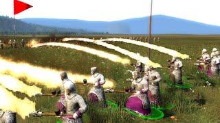 Greek Fire vs. Janissary Musketeers - Medieval 2 Total War