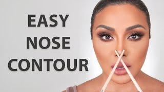 HOW TO CONTOUR YOUR NOSE FOR BEGINNERS | NINA UBHI