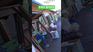 [망중한] 조촌장 할아버지. 통캠휴가. #공주통기타캠프촌 #단체행사예약