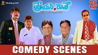 Preyasi Raave Back To Back Comedy Scenes | #25YearsOfPreyasiRaave | Srikanth, Raasi,  Brahmanandam