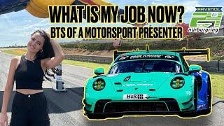 WHAT IS MY JOB NOW? BTS of my life as a MOTORSPORT PRESENTER PART 1