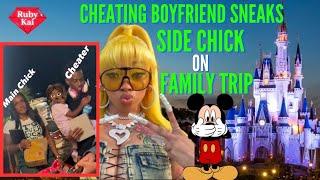 Cheating Boyfriend Sneaks Sidechick onto Family Vacation ‼️ Then Leaves Her Stranded at DISNEY‼️