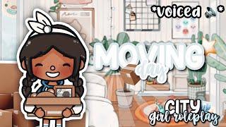 MOVING DAY!! ⭐️ ⋆·˚ ༘ * ll EP.4 ll  voiced ll City Girl Roleplay ️