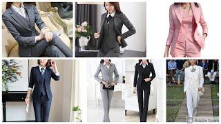 Latest Top 20 Pants Three Piece Suit for Women | Brand New Pants Three Piece Suit for Girls & Ladies