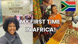 My First Time in AFRICA! Unbelievable Cape Town | Travel Vlog, Airbnb Tour & Vegan Food Review