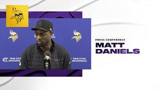 Matt Daniels on Will Reichard's Game vs. Lions, Team's Approach To Punt Returns | Vikings vs. Rams