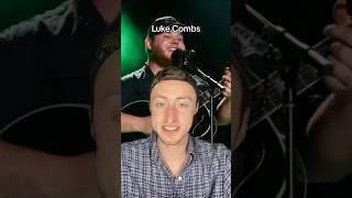 Luke Combs rejected by The Voice auditions #lukecombs #thevoice #popculture