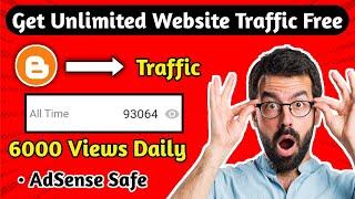 free website traffic in 2023 | safe google AdSense traffic | tricks with bajwa