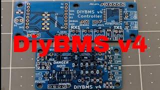 DiyBMS v4 BMS for power wall cell balancing