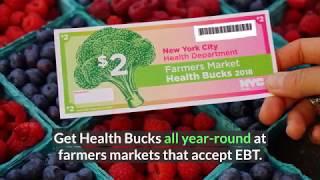 How to Use Health Bucks at NYC Farmers Markets