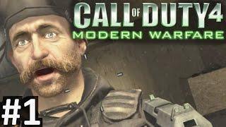 CoD4 Campaign Part 1 "Call of Duty 4: Modern Warfare" PC Gameplay