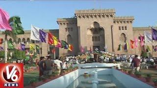 Telangana Sports Authority Chairman Launches Osmania University Centenary Celebrations 5k Run | V6