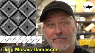 Triple-T #216 - How to tile mosaic damascus