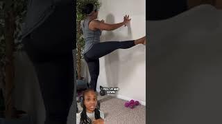 Wall Pilates for Core, Thighs & Bum