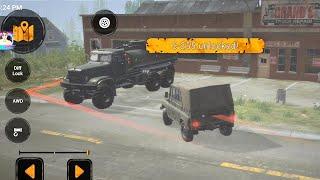 Unlocking Trucks In New Map Mount Logmore - MudRunner Android Gameplay HD