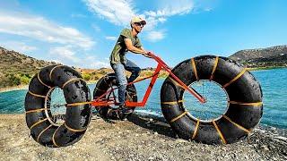 Epic bike-to-off-road transformation! From bicycle to all-terrain marvel 