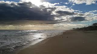 Bethune Beach area of New Smyrna Beach, morning time