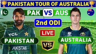 Pakistan vs Australia, 2nd ODI | PAK vs AUS 2nd ODI Match Live Score & Commentary Ptv Sports Live