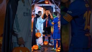 HALLOWEEN MESSI AND RONALDO #capcut #football #halloween #ai