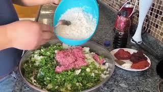 Kuru Dolması KIYMALI Yeni