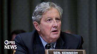 WATCH: Sen. Kennedy makes baseless claim that Arab American witness is 'supporting Hamas'