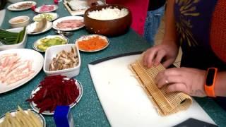 Making First Ever Sushi!