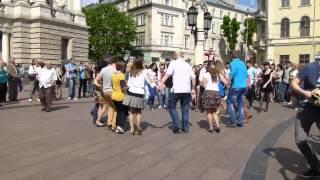 Rueda flash-mob 2014 Lviv, Ukraine