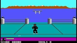 NINJA (PC/DOS) 1986, Mastertronic, Sculptured Software "Tandy/PCjr, CGA"