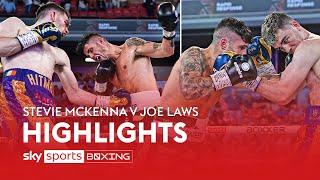 FIGHT OF THE YEAR!? | Stevie McKenna v Joe Laws | Highlights