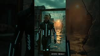 "Time Traveler in a Post-Apocalyptic World ⏳" #shortsvideo #ai#future