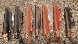 Cleaning and Treating My Full Tang Survival Bushcraft Knives:  BPS HK5 and Beavercraft BSH1