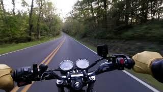 Mic’d up Exhaust | Triumph Bonneville | Skyline Drive, Shenandoah National Park