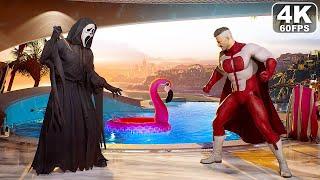 Mortal Kombat 1 Ghostface Vs Omni-Man Gameplay MK1