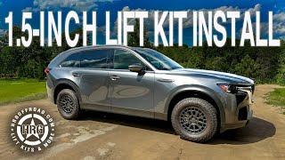 How to lift the Mazda CX-90 1.5 inches with the HRG Offroad kit!