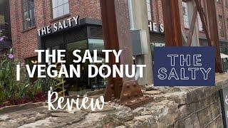 DELICIOUS VEGAN DONUT FROM THE SALTY DONUT