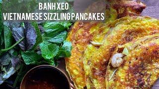 How to make Banh Xeo (Vietnamese Sizzling Pancakes)