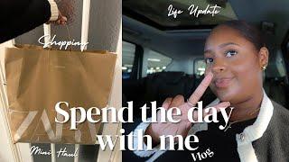 SPEND THE DAY WITH ME| SHOPPING, MINI ZARA HAUL + WHY I LEFT DUBAI | VLOG