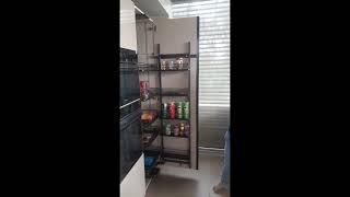 H'A'FELE Pantry unit use for both side #mahipalinterior #sorts #interior  #modularkitchen #kitchen