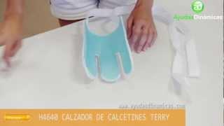 Calzador de calcetines TERRY  Ayudas Dinámicas H4640