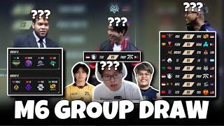 M6 GROUP DRAW IS ACTUALLY INSANE!! TLID VS FNOP IS REAL!! 