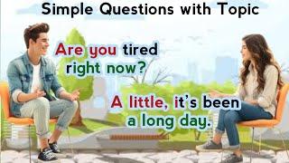 Learning English Speaking for Beginners | Listening and Speaking Practice