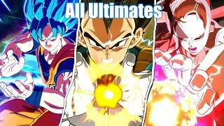 Dragon Ball Sparking Zero - All Characters Ultimates & Transformations