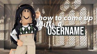 HOW TO COME UP WITH A UNIQUE USERNAME | (tips and tricks)