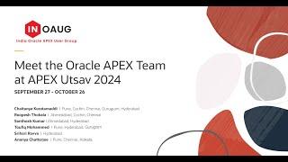 Meet the APEX Product Team at APEX Utsav 2024