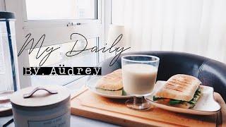 Eng) UK Daily｜Oyakodon、Broccoli Pasta、Smoked Salmon Panini