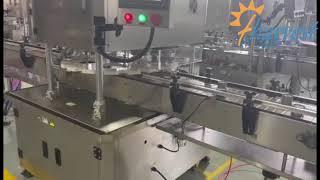 Double heads easy open can sealing machine,Beverage waterproof can seaming machine manufacturer