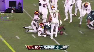 JuJuReacts To Washington Commanders vs Philadelphia Eagles | 2024 Full Game Highlights